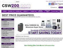 Tablet Screenshot of csw200.com